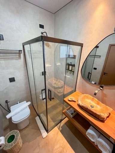 Bathroom 3, Villa Nova Hotel, Ribeirão Claro