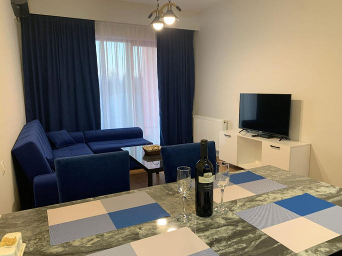 Bedroom 1, Hilton Apartment, Tbilisi