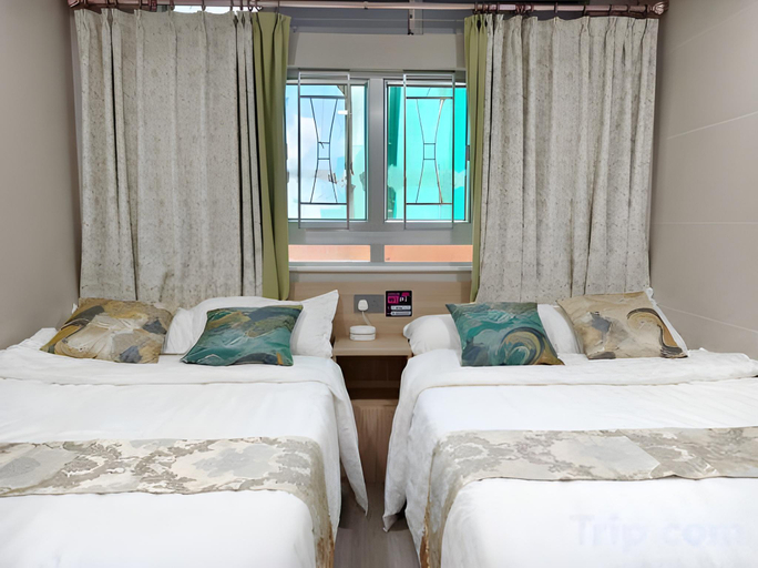 Bedroom 4, Sunny Joy Guest House, Kowloon