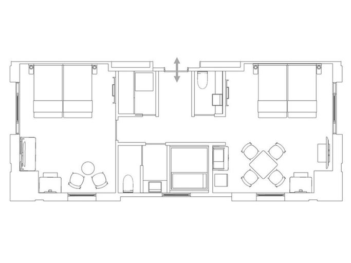 Floor plans 4, Hotel Monterey La Soeur Naha, Naha
