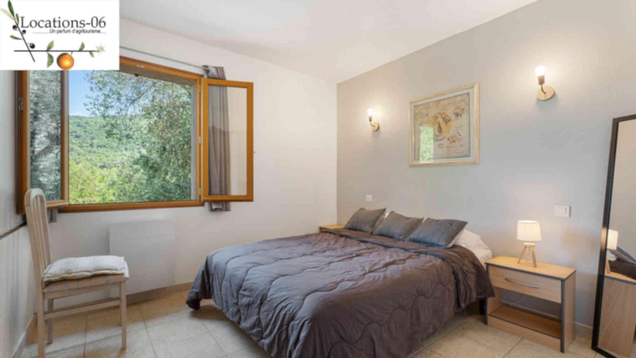 Bedroom 2, La Maison du Paysan - Locations-06  French Riviera, Alpes-Maritimes