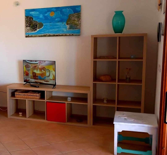 Living area, Casa Marco Polo, Olbia-Tempio
