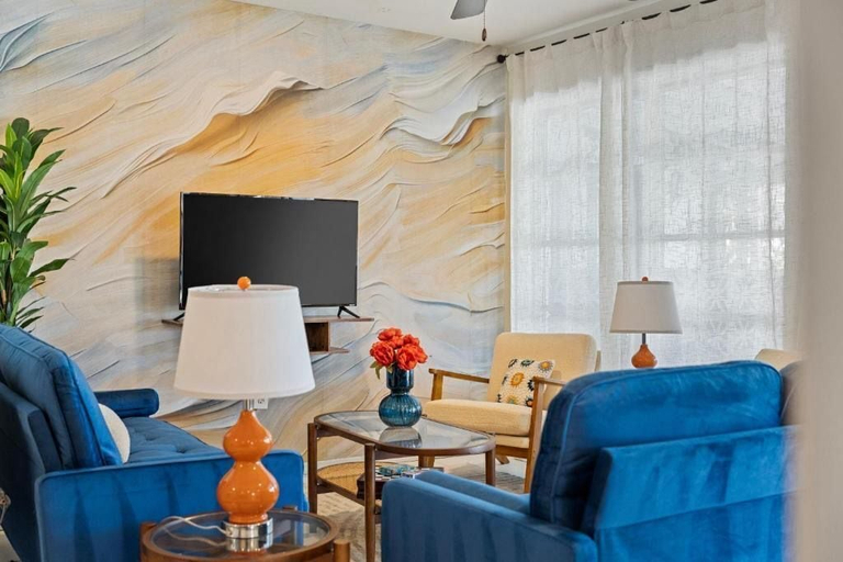Living area 2, Port Charlotte Waterfront Home, Charlotte