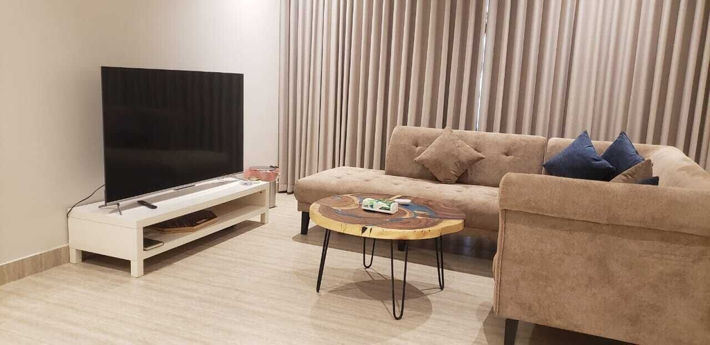 Living area 2, The quiet apartment at dammam corniche, Dammam