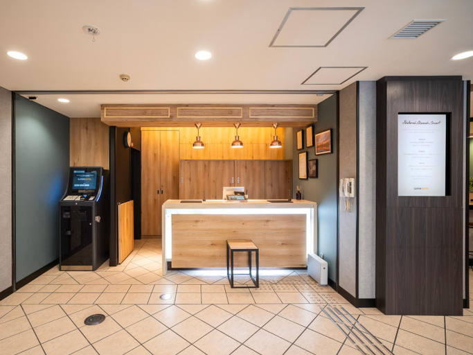 Public Area 2, Super Hotel Subway Tanimachi 4-chome Exit 6, Osaka