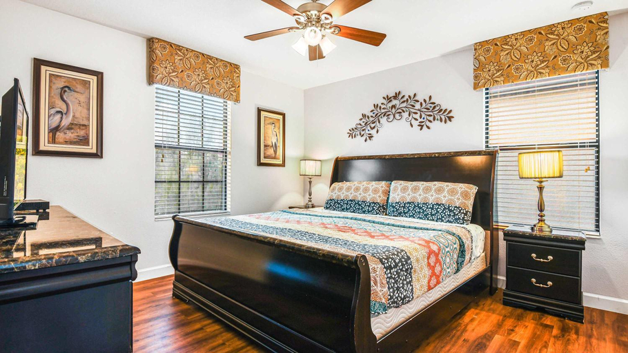 Bedroom 2, Luxury Villa with Pool, Spa,Game Room Near Disney, Osceola