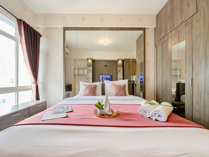 Bedroom 3, Cozy Living Studio near MERR at Bale Hinggil Apartment By Travelio, Surabaya