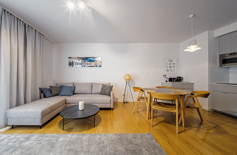Living room 3, RentPlanet - Apartament Garbary, Poznań City
