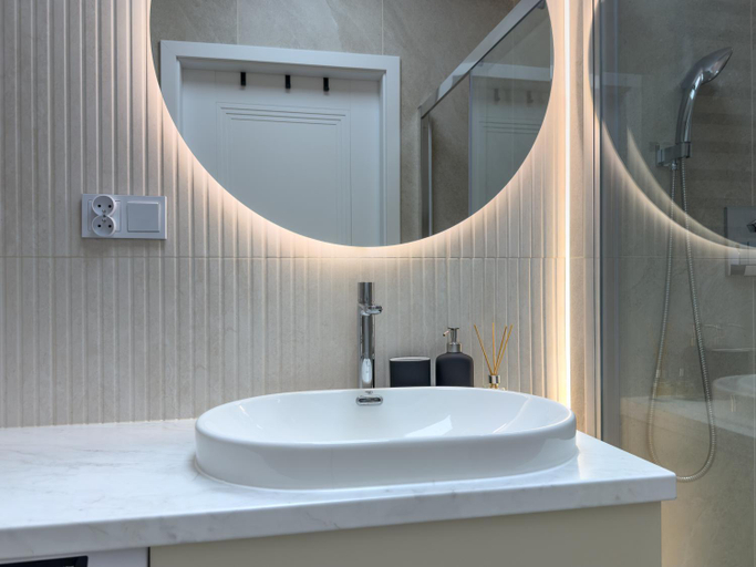 Bathroom 4, Global Apartments Katowice, Siemianowice Śląskie