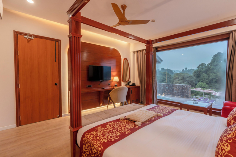 Living area 5, The Corbett Sapphire, Nainital