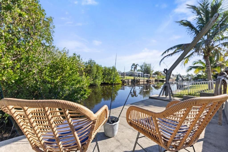 Terrace/patio, Port Charlotte Waterfront Home, Charlotte