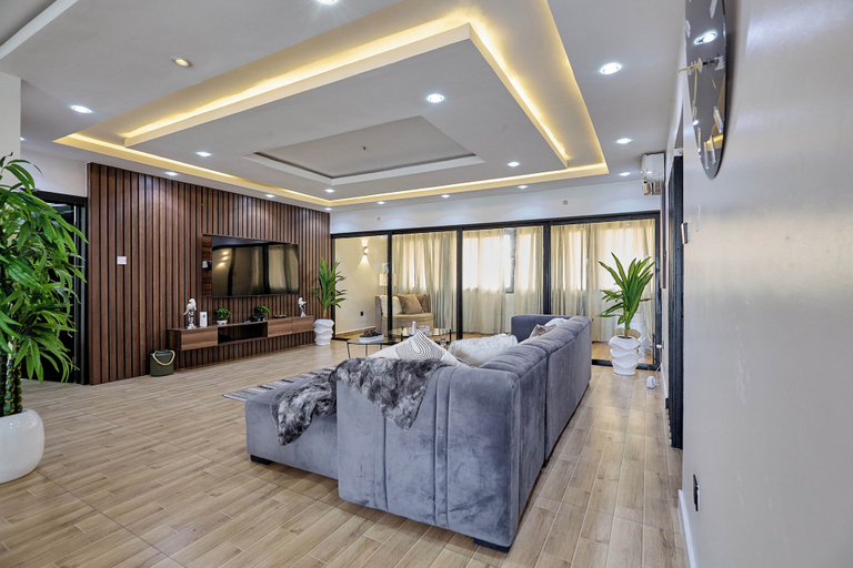 Living area 4, TOP LOFT 3 BED PENTHOUSE APARTMENT, Eti-Osa