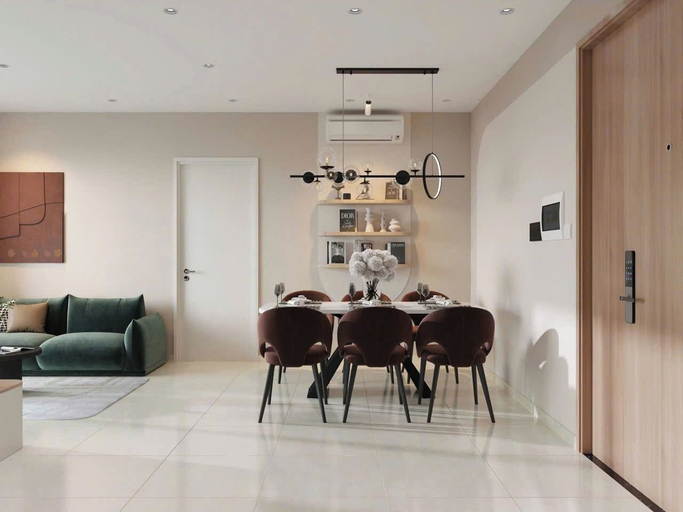 Room 1, Nova Central Garden Luxury Vacation, District 1