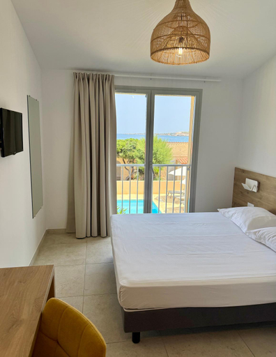 Bedroom 2, Hotel L'ondine, Haute-Corse