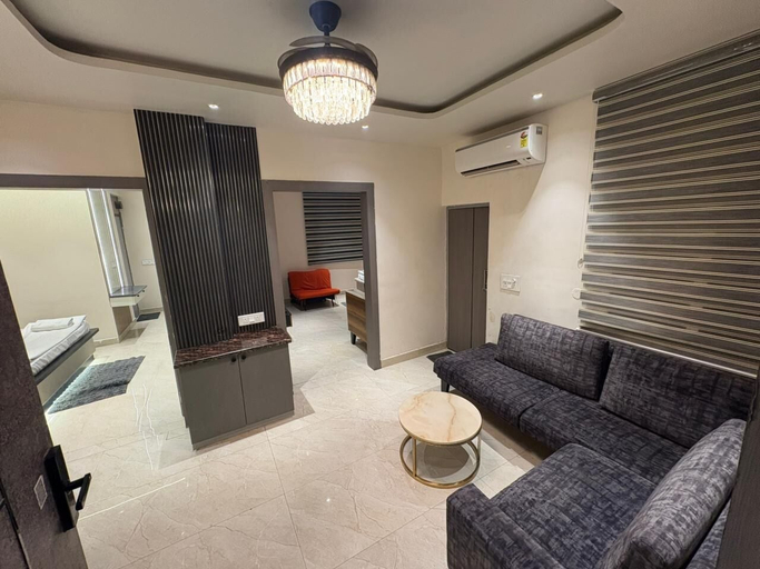 Living area 2, Luxury Sangam Homestay, Kaushambi