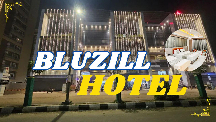 Exterior view 2, Hotel Bluzill, Vadodara