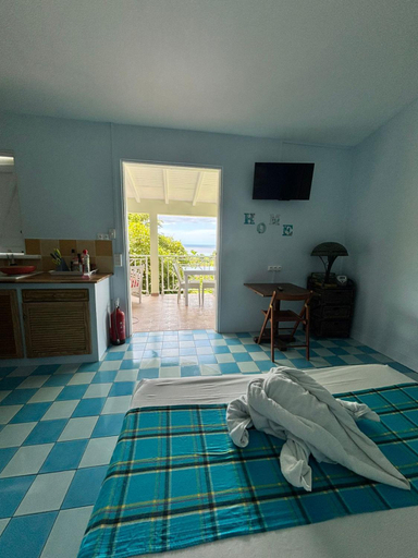 Bedroom, Habitation Pineau, Deshaies
