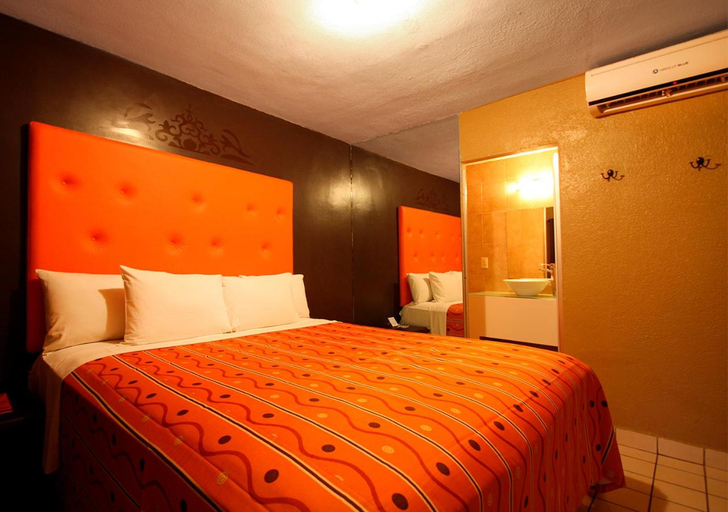 Bedroom, Motel Diana, Mexicali