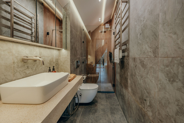 Bathroom 3, Moon Rock Villas by Ribas, Gianyar