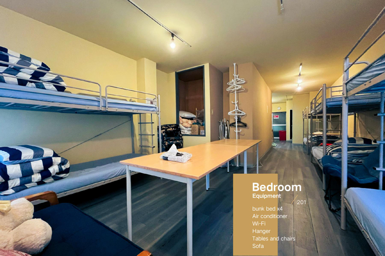 Others 4, IWANAMI201)Bunk & Go: 8-Person Stay/3min to subway, Shinjuku