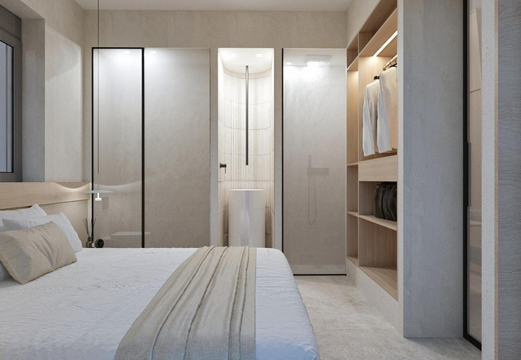 Bedroom, Evgoro Luxury Suites, Crete