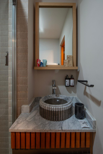 Shower 4, Hotel Boutique Casa Flor de Cafe, Mexico City