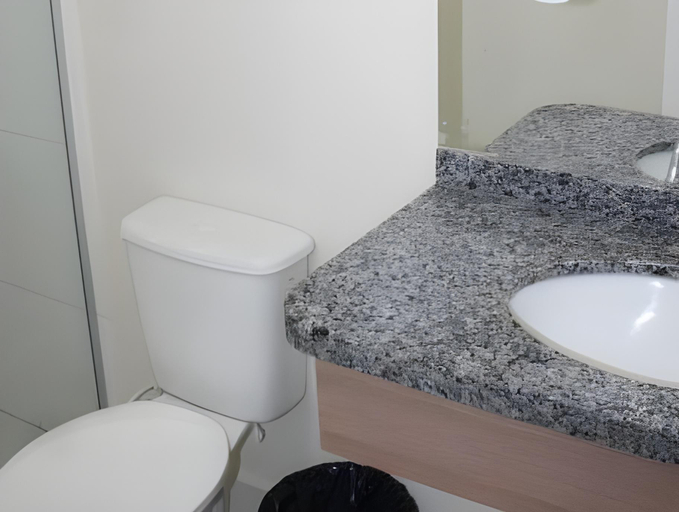 Bathroom 3, Hotel Express - Leva e busca no aeroporto gratis 24 horas, Várzea Grande
