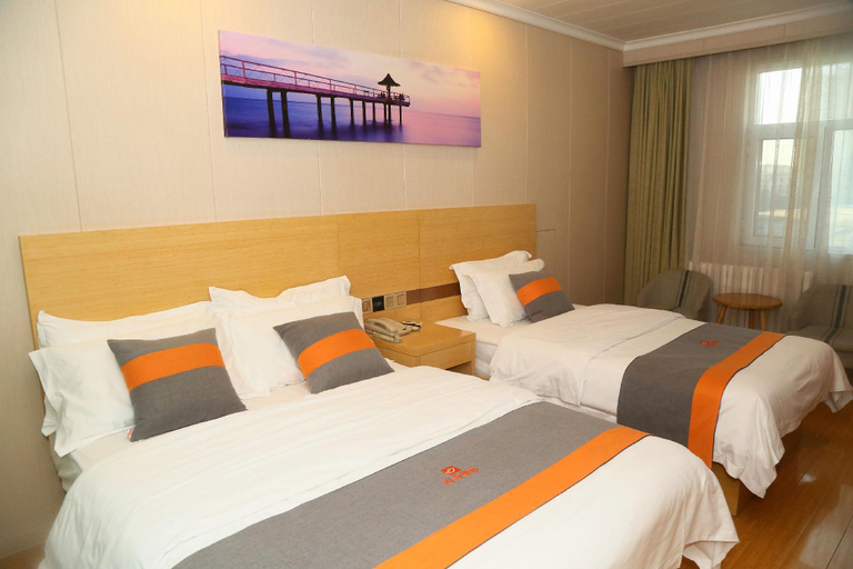 Bedroom 2, Shell Tai'an Dongping County Xishan Road Ruyuan City Square Dongyue Plaza, Tai'an