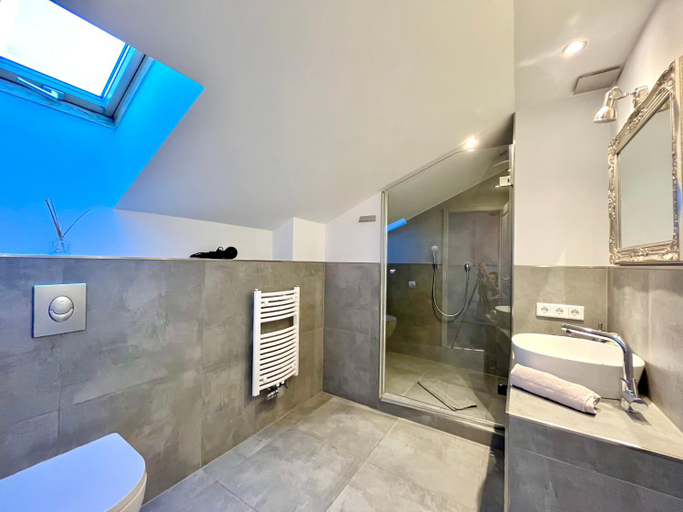Bathroom 2, Haus Fichtl, Alpenblick 402 oder Nebelhornblick 403, Oberallgäu