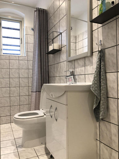 Bathroom 3, Davaa's Bed & Breakfast, Randers