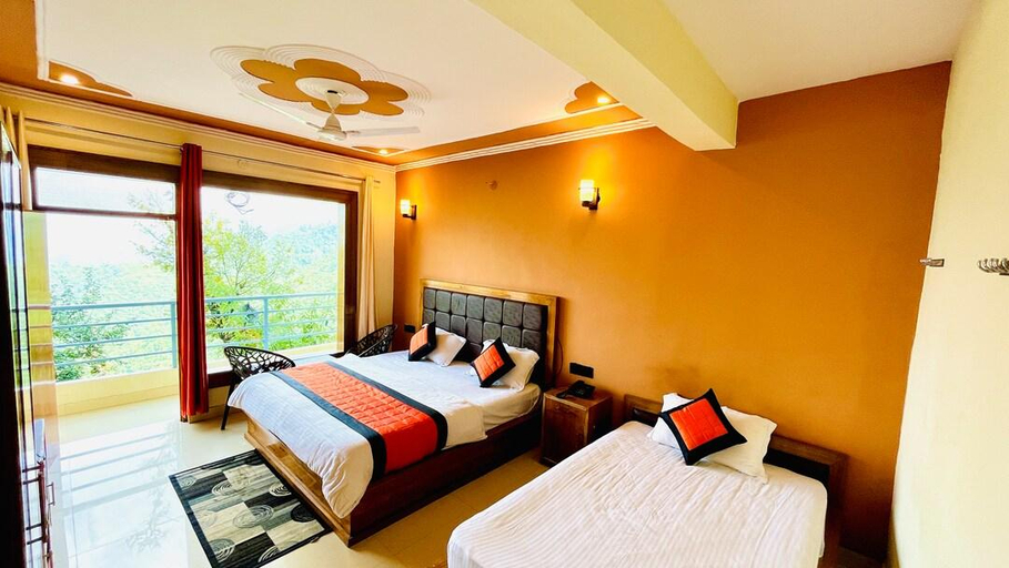 Bedroom 3, The Grahil Hotel & Restaurant , Dehradun