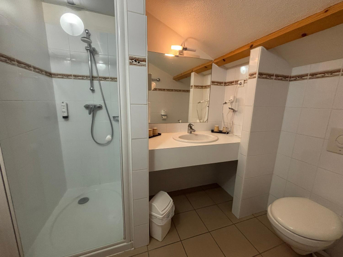 Bathroom 4, Hôtel les Hirondelles, Puy-de-Dôme