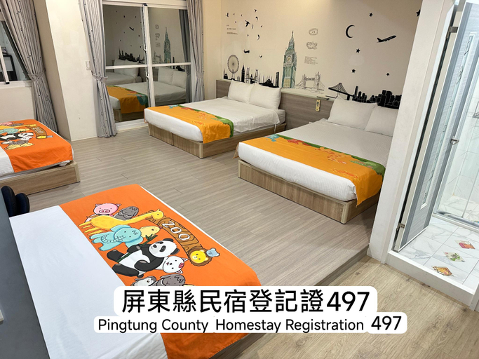 Bedroom 1, Ankes B&B, Pingtung