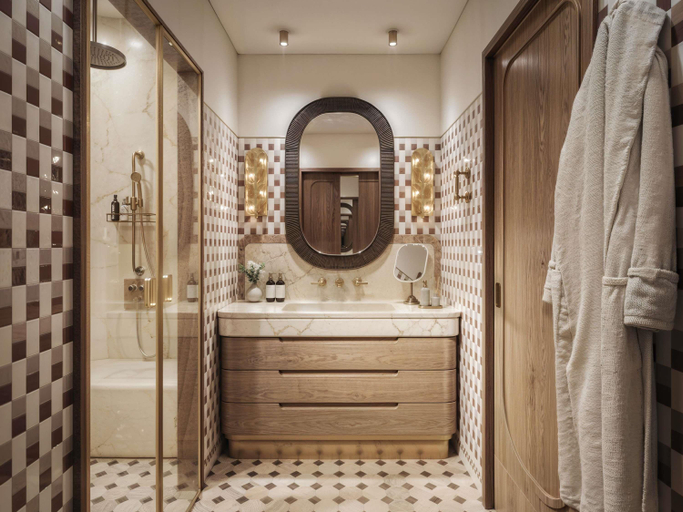 Bathroom, Roswyn, a Morgans Originals Hotel, Mumbai Suburban