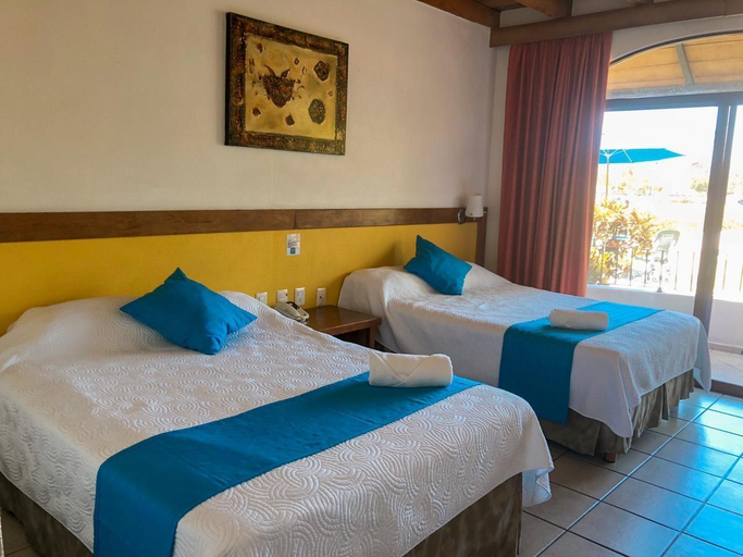 Bedroom, Hotel Pez Vela, Manzanillo