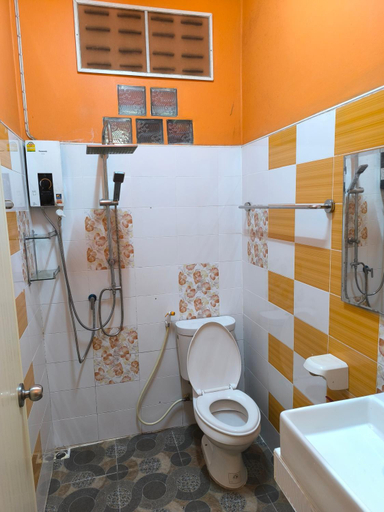 Bathroom, Chanakarn Guesthouse Sangkhla Buri, Sangkhla Buri