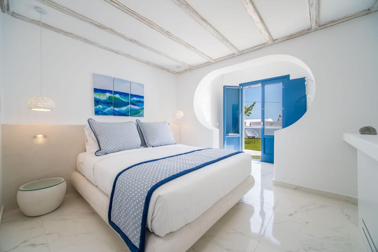 Bedroom 3, Beautiful Santorini Villa  2 Bedrooms  Private Pool  Magical Sea Views, South Aegean