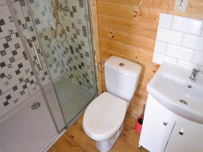 Bathroom 3, Holiday homes with swimming pool, Miedzyzdroje, Kamień