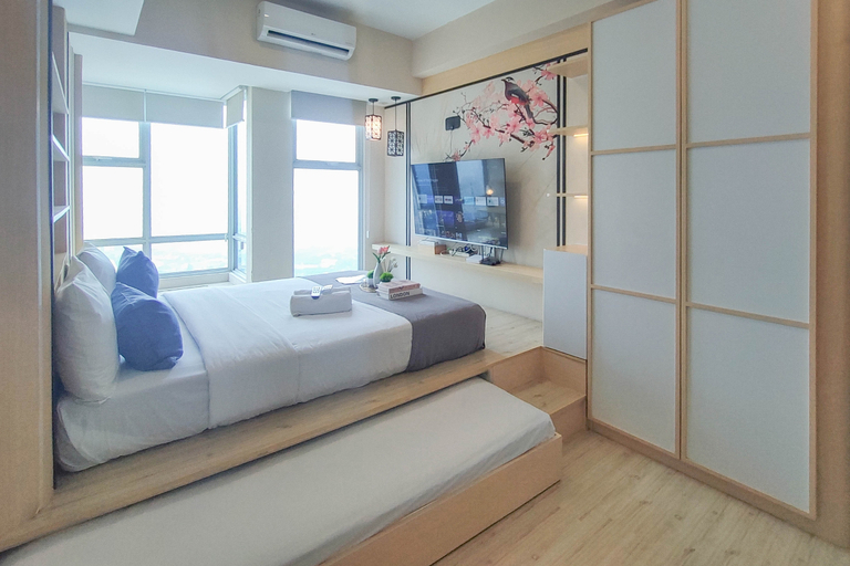 Bedroom 4, Japanese Style Studio at Benson Supermall Mansion Apartment By Travelio, Surabaya