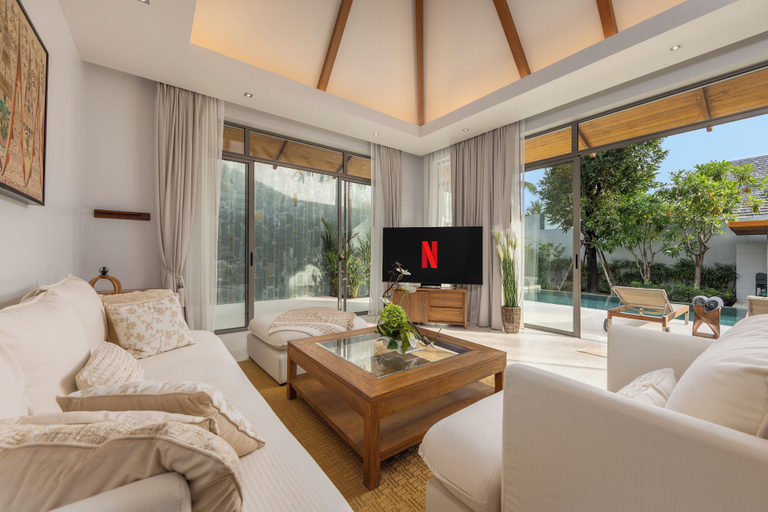 Living area 3, 3BR Pool Villa Mana at Anchan Tropicana, Pulau Phuket