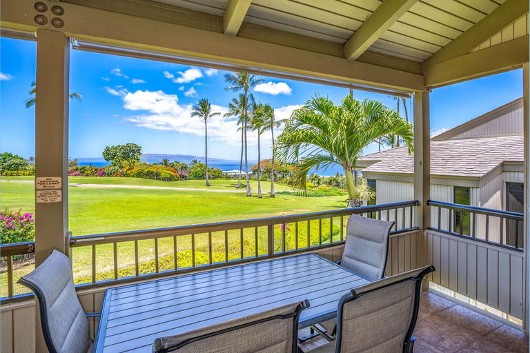 Outdoor dining 3, Wailea Ekolu 1204 - Modern Ocean View Condo w/ Large Lanai, King Bed, & Split AC, Maui