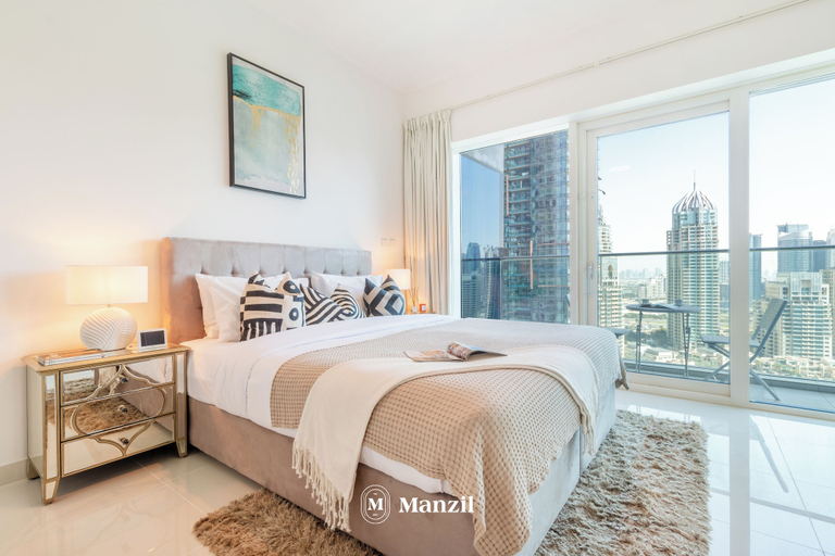 Room 3, Manzil - 2BR in Dubai Marina w Sea View, Dubai