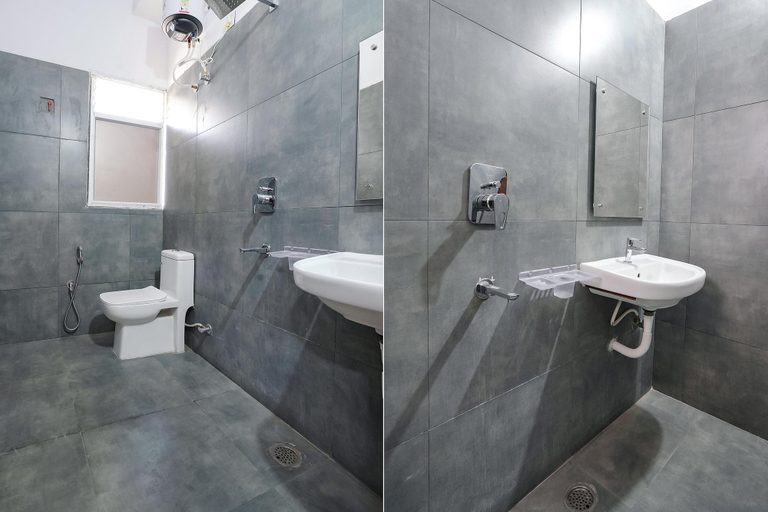 Bathroom 4, Fabhotel Skycity, Hyderabad