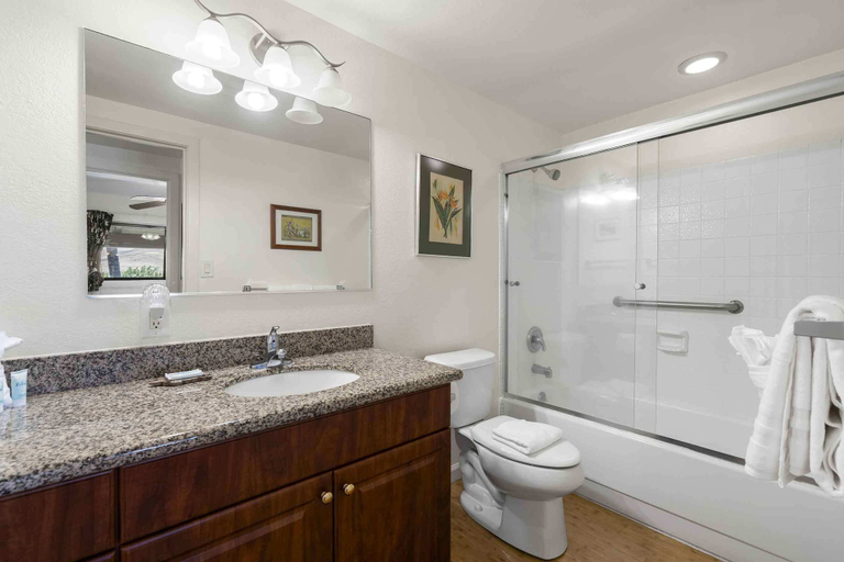 Bathroom 5, Lauloa 410 - Top Floor, Oceanfront Lanai, Molokini & Halaeakala Views, Split A/C, Maui