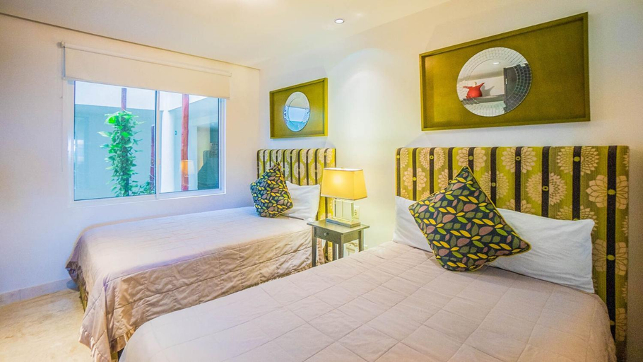 Bedroom 3, The Elements Oceanfront & Beachside Condo Hotel, Cozumel