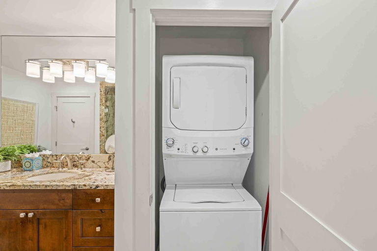 Laundry, Maui Kamaole A-206 - Prime Location, Stunning Renovation, Large Lanai, Split AC!, Maui