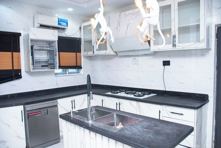 Private kitchen 3, Kair Serviced Apartment, Oredo Edo