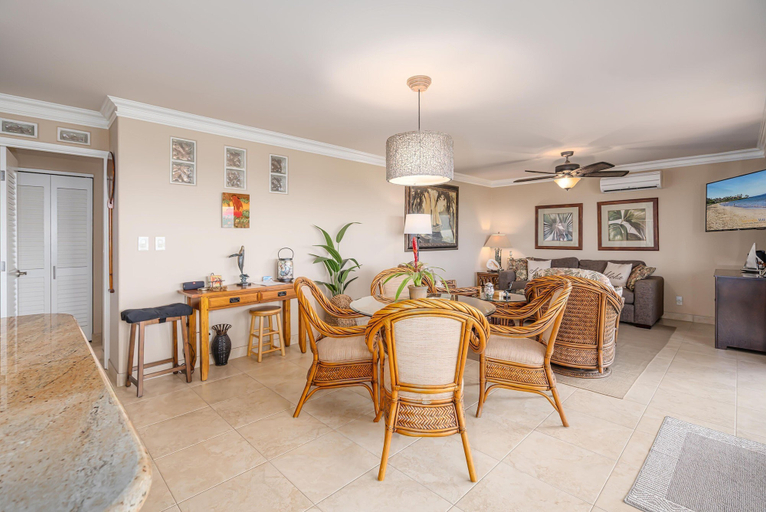 Living area 5, Dramatic Ocean Views, Wailea Ekolu 407, Perfect for Couples, Renovated, Split AC, Maui