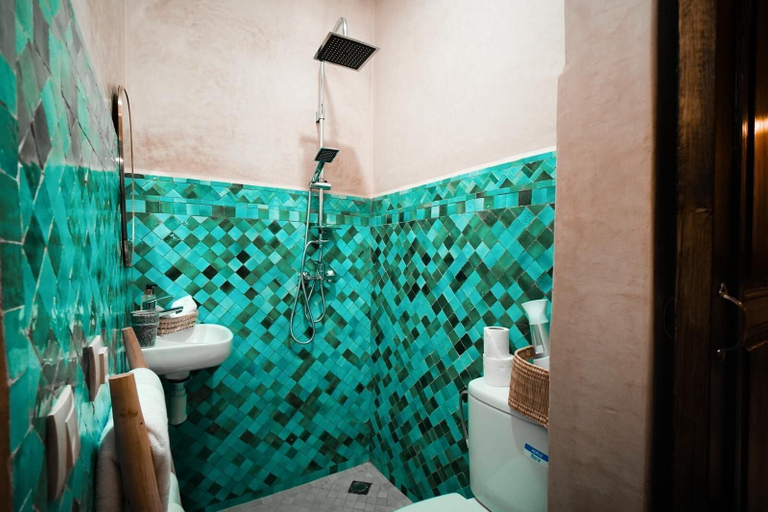 Bathroom 3, Riad EL Mouloudi, Marrakech