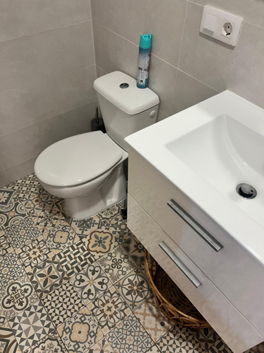 Bathroom 2, Sea View Penthouse Apartment or Studio with Large Terrace in Los Cristianos, Santa Cruz de Tenerife